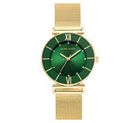 Anne Klein Women's Glitter Accented Mesh Bracelet Watch