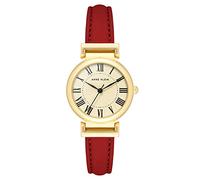 Anne Klein Women's Leather Strap Watch