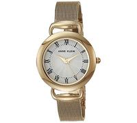 Anne Klein Women's Mesh Bracelet Watch AK/3806SVGB