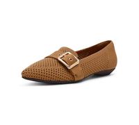 Anne Klein Women's Oakland Ballet Flat, Camel, 5 UK Wide