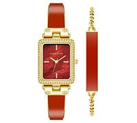 Anne Klein Women's Premium Crystal Accented Bangle Watch and Bracelet Set, AK/3898