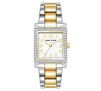 Anne Klein Women's Premium Crystal Accented Bracelet Watch, Two Tone