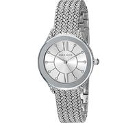 Anne Klein Women's Premium Crystal Accented Mesh Bracelet Watch