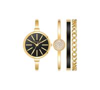 Anne Klein Women's Bangle Watch and Bracelet Set, AK/1470GBST