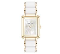 Anne Klein Women's Silicone Bracelet Watch, White