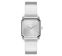 Anne Klein Women's Striped Mesh Bracelet Watch