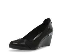 Anne Klein Women's Timeout Wedge Pump, Black, 9 UK