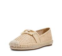 Anne Klein Women's Turks Loafer Flat, Natural Raffia, 6 UK