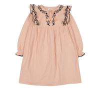 Anne Lise Organic Cotton Gauze Dress Pale Pink 4 years