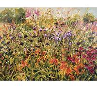Anne-Marie Butlin Printed Canvas 60 x 80 cm Champs de Lys