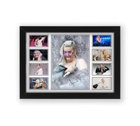 Anne Marie Signed Poster Print - Limited Edition Autograph Fan Gift - Collectible Memorabilia Merchandise (Framed A4 (30x21cm))