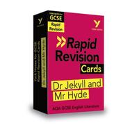 Anne Rooney York Notes for AQA GCSE (9-1) Rapid Revision Cards: The Strange Case of Dr Jekyll & Mr Hyde - catch up, revise & be ready for the 2025 & Anne Rooney Multicolor