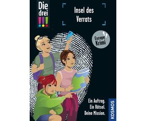 Anne Scheller D Die drei , Insel des Verrats: Escape-Krimi - Ein (Paperback)