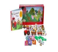 Anne Sofie Sternberg Farm Animal Train Multiple-component retail product, boxed Book Anne Sofie Sternberg Multicolor