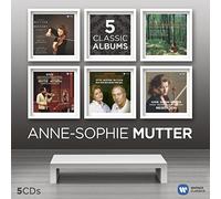 ANNE-SOPHIE MUTTER - FIVE-IN-ONE 5 CD BACH/MOZART/VIVALDI/+ VIOLINE NEW