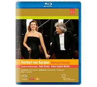 Anne-Sophie Mutter, Berliner Philharmoniker, Seiji Ozawa - Berliner Philharmoniker - Karajan Memorial Concert [Blu-ray] [Region B] [2009]