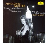 ANNE SOPHIE MUTTER - BRAHMS-VIOLINKONZERT/SCHUMANN-FANTASIE OP.131 (CD) NEW