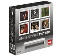 ANNE-SOPHIE MUTTER - FIVE-IN-ONE 5 CD BACH/MOZART/VIVALDI/+ VIOLINE NEW