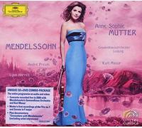 Anne-Sophie Mutter Gewandhausorchester Leipzig Andr Previn Lynn Harrell Kurt Masur - Mendelssohn: Violin Concerto Op.64; Piano Trio Op.49; Violin Sonata in F major (1838)