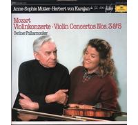 Anne-Sophie Mutter / Herbert von Karajan / Berlin Philharmonic Orchestra - Mozart Violin Concertos Nos 3&5