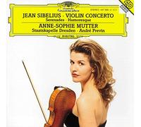 Anne-Sophie Mutter, Staatskapelle Dresden & Andr Previn – Sibelius: Violin Concerto