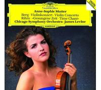 Anne-Sophie Mutter, Violine - Berg - Rihm: Violinkonzerte {Mutter/Chicago Symphony Orchestra/Levine} (UK