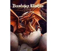Birthling - Anne Stokes Birthday Wishes Greetings Card