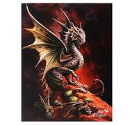 Anne Stokes Canvas 'Desert Dragon' Age of Dragons Range Fantasy Wall Art Plaque