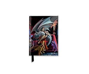 Anne Stokes: Dragon Charm 2024 Luxury Pocket Diary - Week to View