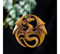 Anne Stokes Dragon Medal Hanging Ornament - Unique Fantasy Decor