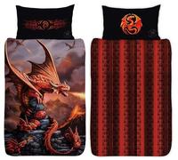 ANNE STOKES Duvet Set, POLYCOTTON, Multi, Single