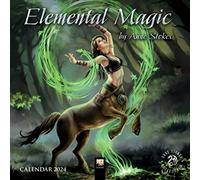 Anne Stokes: Elemental Magic Mini Wall calendar 2024 (Art Calendar)