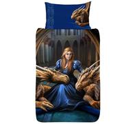Anne Stokes Fierce Loyalty Dragon Single Duvet Cover Set