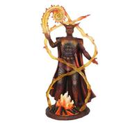 Anne Stokes Fire Elemental Wizard Collectable Figurine Multicoloured (One Size)