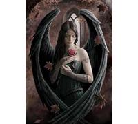 Anne Stokes Greeting Cards - Angel Rose