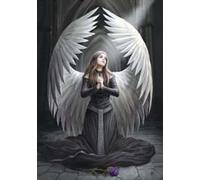 Anne Stokes Greeting Cards - Prayer for the Fallen