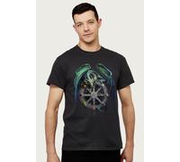 Anne Stokes Men's Year Of The Magical Dragon Gothic Collection T-Shirt in Black | Size: Medium Anne Stokes Black M