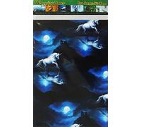 Anne Stokes Moonlight Unicorn Wrapping Paper, 1 Sheet Folded 49x59cm