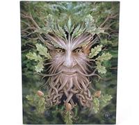 ANNE STOKES Oak King - Fantastic Design by Artist Canvas Picture on Frame Wall Plaque/Wall Art