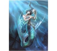 Anne Stokes Sailor´s Ruin Canvas Print in Blue Anne Stokes Blue