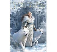 ANNE STOKES Winter Guardians Yule/Christmas Greetings Card