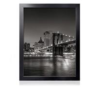 Annecy 17x22 Picture Frame Black（1 Pack）, 17 x 22 Picture Frame for Wall Decoration, Classic Black Minimalist Style Suitable for Decorating Houses, Offices, Hotels