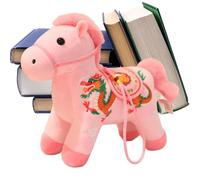 Année Du Cheval Plush Toy - Douce Et Confortable 2026 | Année Du Cheval Pour Pour Pour Un Anniversaire, Le Nouvel An Chinois, Noël, La Décoration De La Maison, La Chambre D'enfant Ou
