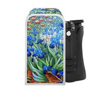 Annejudy Electric Can Opener Covers Stain Protection Can Openers Dust Cover Fits for Most Electric Automatic Can Openers 5.7×5.7×10 inches, Van Gogh Irises in the Garden