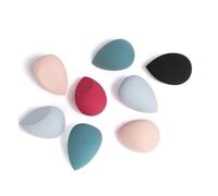 Anneome 1 Box Heart Shape Makeup Sponge Wet Dry Dual-purpose Flocking Cosmetic Puff for Foundation Concealer Beauty Eggs in