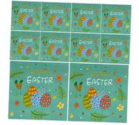 Anneome 1 Pack Easter Napkins Disposable Paper Napkins for Parties Cute Bunny Design Bright Colors Delicate Printing for Springtime Celebrations Table Decor