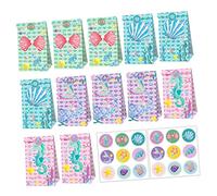 Anneome 1 Set Mermaid Party Favor Bags Set Creative Wrapping Bags Durable and Portable for Candy Snacks for Events and Celebrations