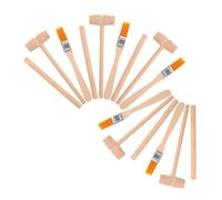 Anneome 1 Set Stone Dig Kit Construction Tool Set with Hammer Brush and Educational Guide for Family Bonding for Young Archaeologists