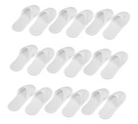 Anneome 10 Pairs Disposable Non-slip Cloth Hotel Slippers for Men Women Lightweight Portable Travel Indoor Footwear with Soft Fleece Practical Hygiene for Hospitality Use