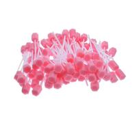 Anneome 100pcs Disposable Pink Oral Sponge Swabs Soft Mouth Cleaning Sticks for Teeth and Gum Care Daily Oral Hygiene and Sensitive Mouth Protection